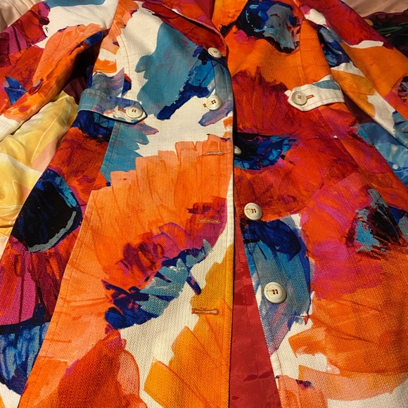 Multicolored light coat/jacket - Picture 11 of 11